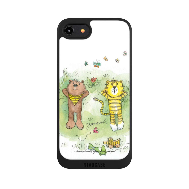 iPhone 8 NIVOpure Bär und Tiger Blumenwiese