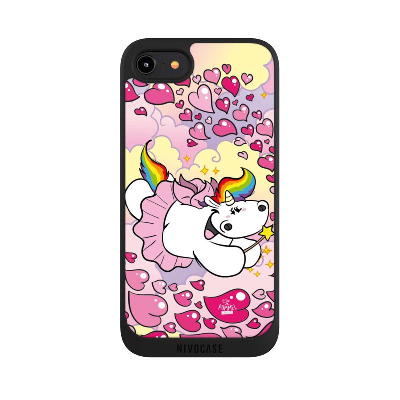 iPhone 8 NIVOpure Pummelfee Herzen