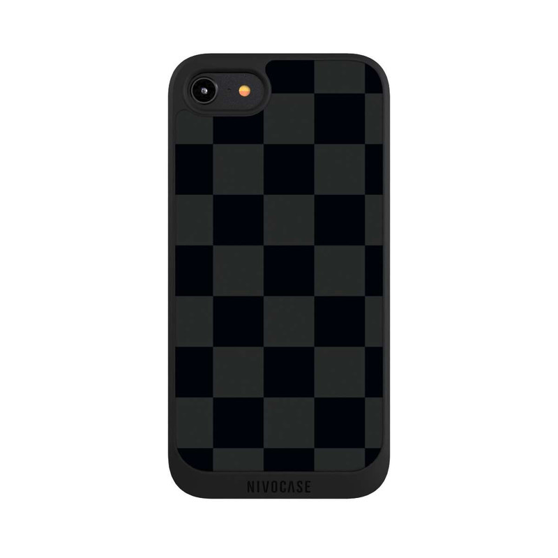 iPhone 8 NIVOpure Schachbrett Schwarz
