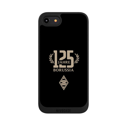 Apple iPhone 8 NIVOpure Borussia 125 Jahre Schwarz