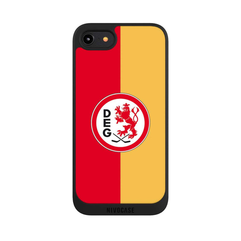 iPhone 8 NIVOpure DEG Logo Gelb und Rot