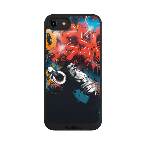 Apple iPhone 8 NIVOpure Chimp Stereo Grafitti