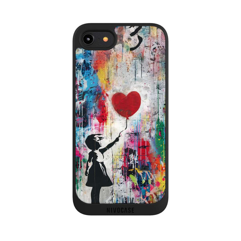 iPhone 8 NIVOpure Balloon Girl Colorful