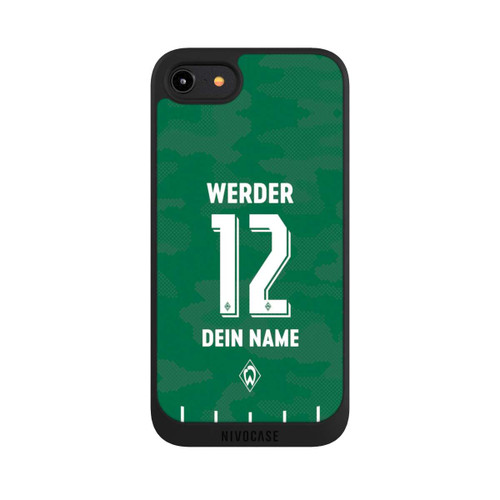 Apple iPhone 8 NIVOpure Werder Bremen Trikot Personalisierbar 25-26