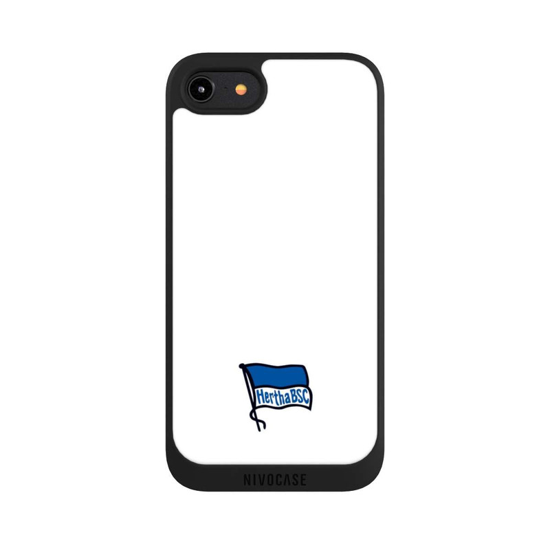 iPhone 8 NIVOpure Hertha BSC Logo Weiß
