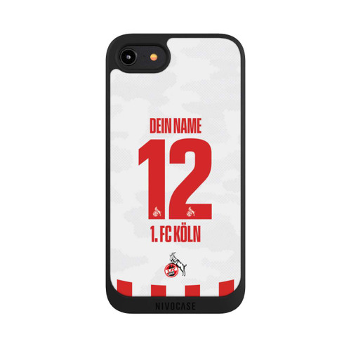 Apple iPhone 8 NIVOpure 1. FC Köln Trikot Personalisierbar 25-26