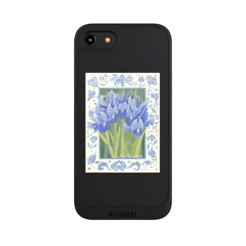 Apple iPhone 8 NIVOpure Blue Iris, by Jennifer Abbott