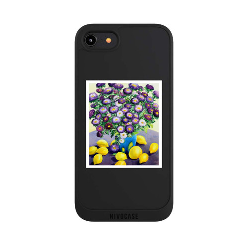Apple iPhone 8 NIVOpure Purple Asters and Lemons by Christopher Ryland
