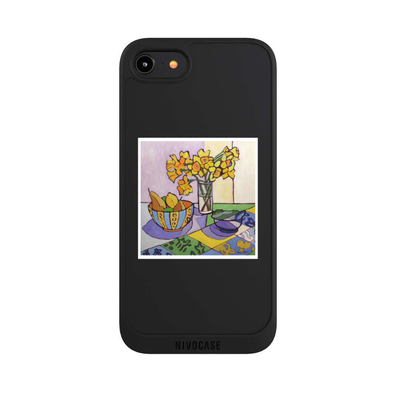 iPhone 8 NIVOpure Daffodil Patchwork, 2023, by Catherine J Martzloff