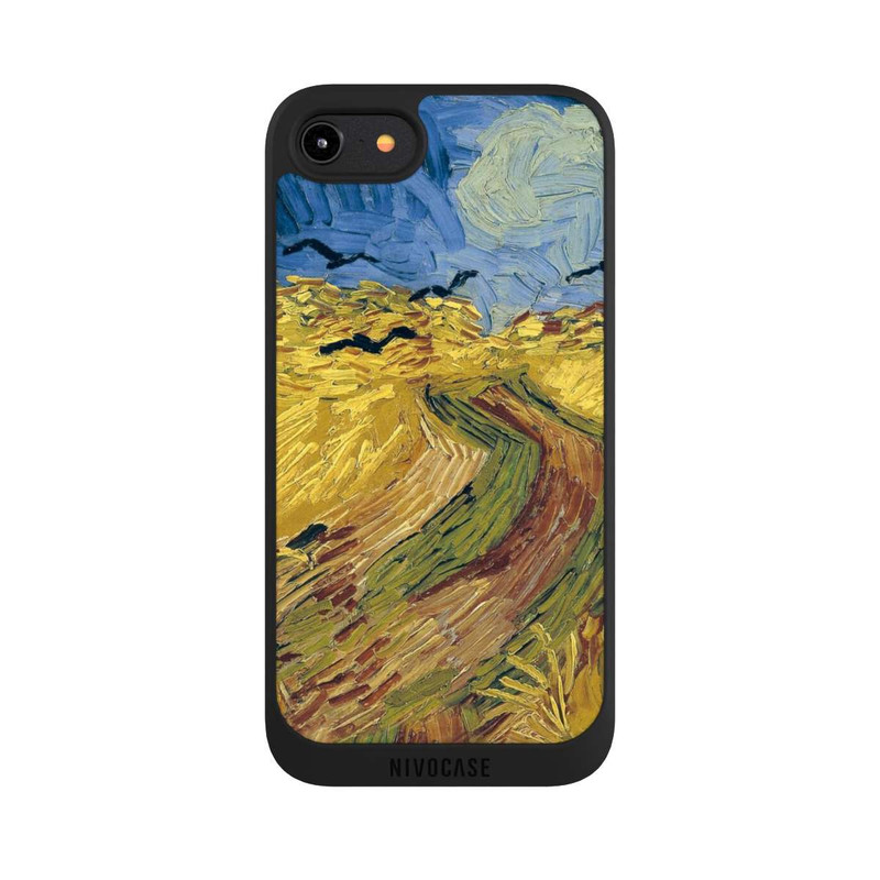 iPhone 8 NIVOpure Weizenfeld mit Raben Wheatfield with Crows by Vincent van Gogh