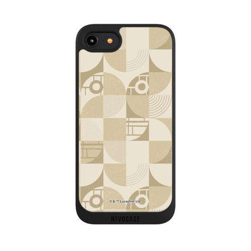 Apple iPhone 8 NIVOpure R2D2 Bauhaus Style Beige