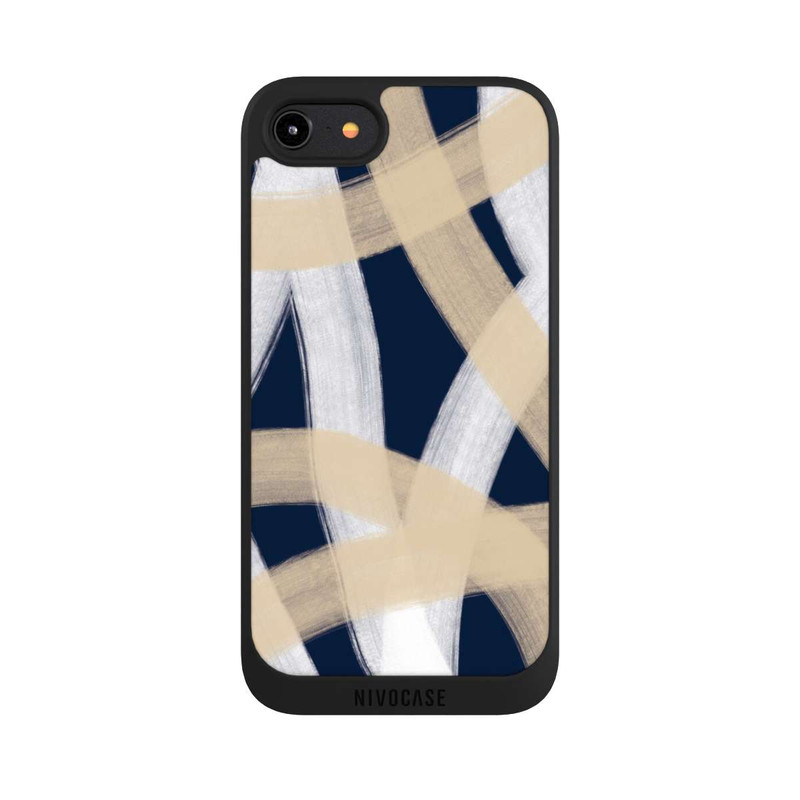 iPhone 8 NIVOpure Laced Up Beije Blue