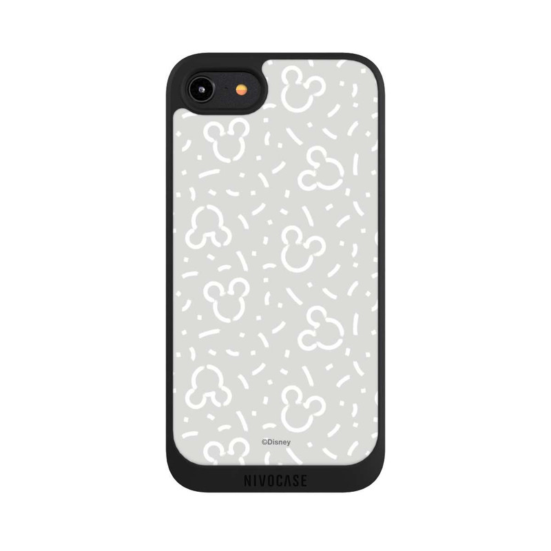 iPhone 8 NIVOpure Disney Mickey Icon Pattern Grey