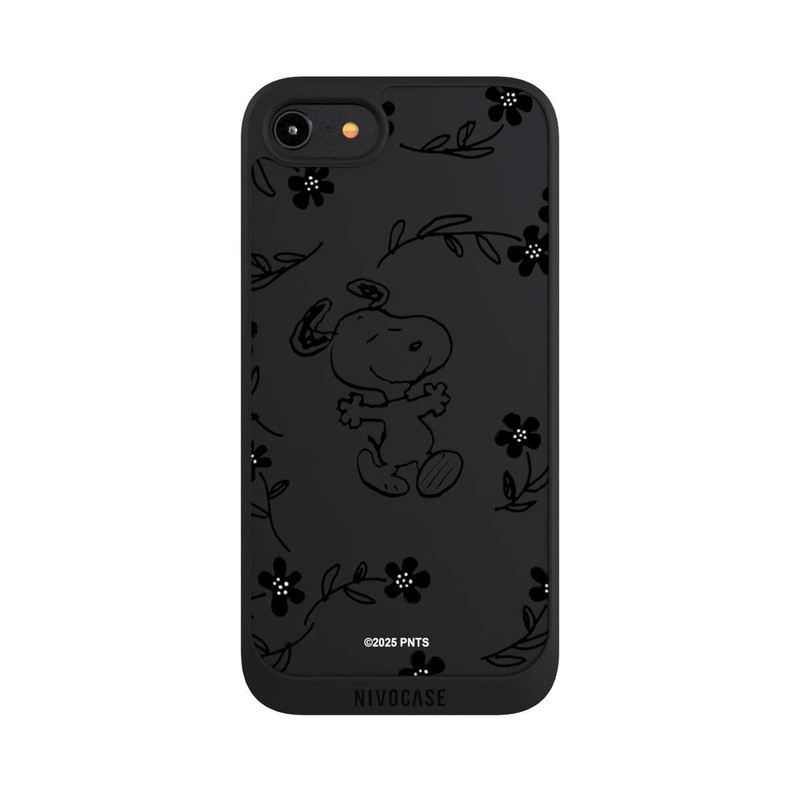 iPhone 8 NIVOpure Snoopy und Flowers Transparent