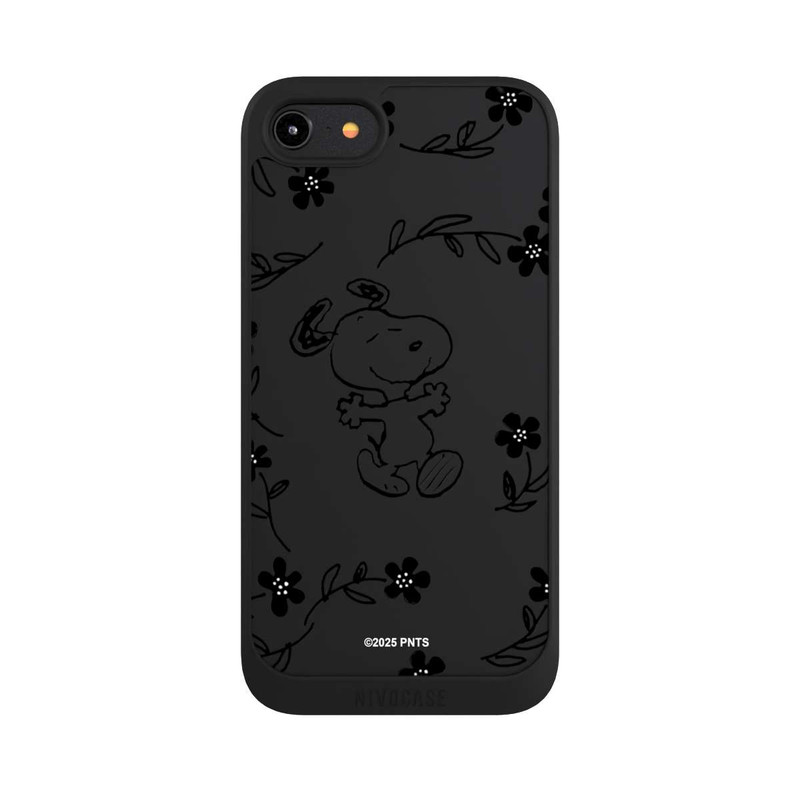 iPhone 8 NIVOpure Snoopy und Flowers Transparent