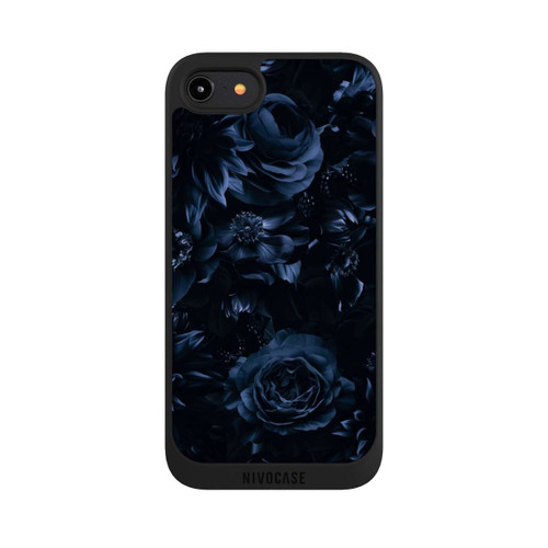 Apple iPhone 8 NIVOpure Shadow Flowers Blue