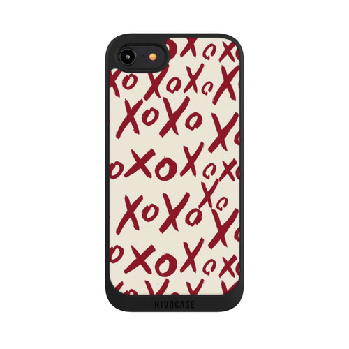 Apple iPhone 8 NIVOpure XOXO Love Pattern Beige