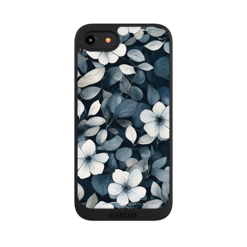 Apple iPhone 8 NIVOpure Blaue Negativblumen mit KI