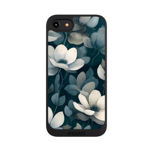 Apple iPhone 8 NIVOpure Negative Flower Petrol White with AI
