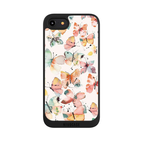 Apple iPhone 8 NIVOpure Butterflies Watercolor Pattern