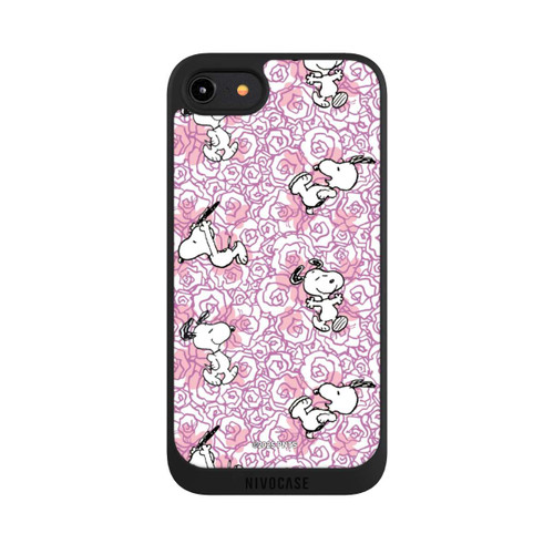 Apple iPhone 8 NIVOpure Peanuts Pink Roses Pattern