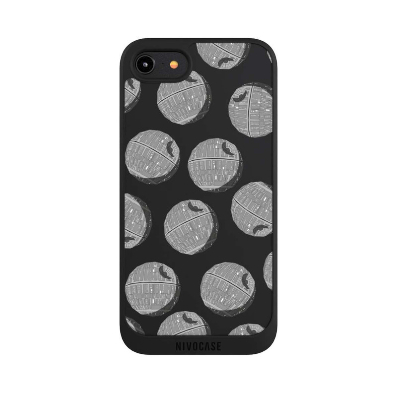 iPhone 8 NIVOpure death-star-pattern-transparent