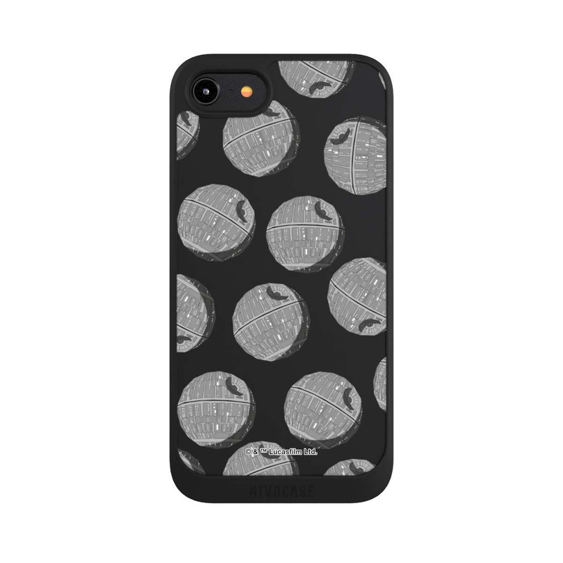 iPhone 8 NIVOpure death-star-pattern-transparent