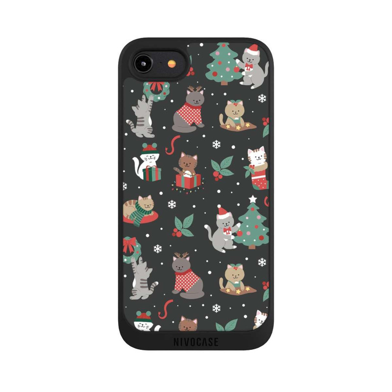 iPhone 8 NIVOpure Weihnachtliche Kätzchen