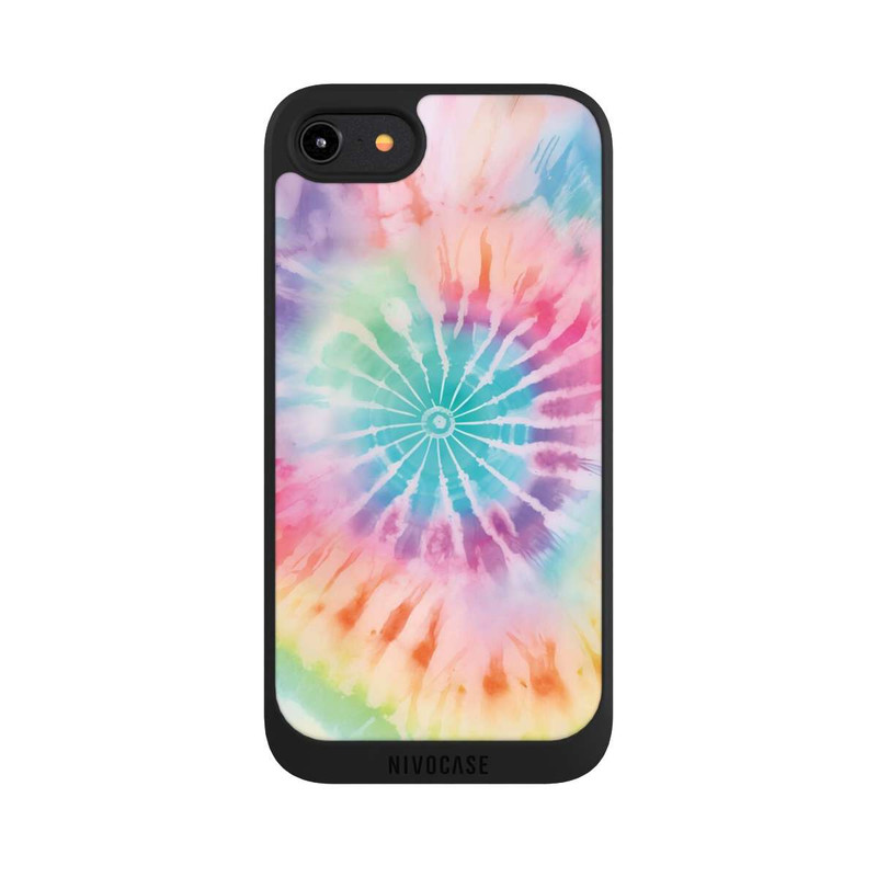iPhone 8 NIVOpure Rainbow Color Tie Dye 