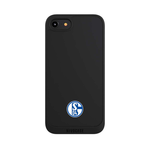 Apple iPhone 8 NIVOpure FC Schalke 04 Logo Klein Transparent