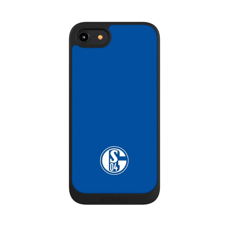 iPhone 8 NIVOpure FC Schalke 04 Logo Blau