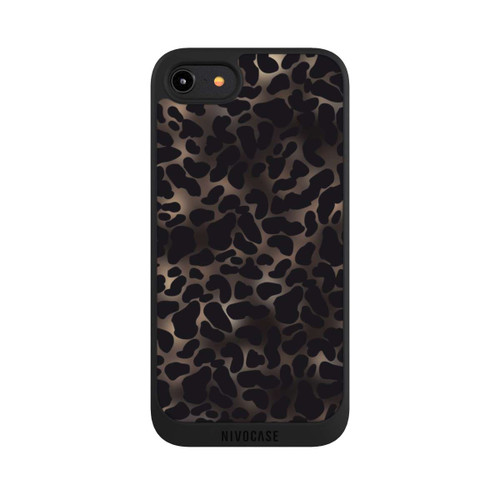 Apple iPhone 8 NIVOpure Leo-Muster dunkel