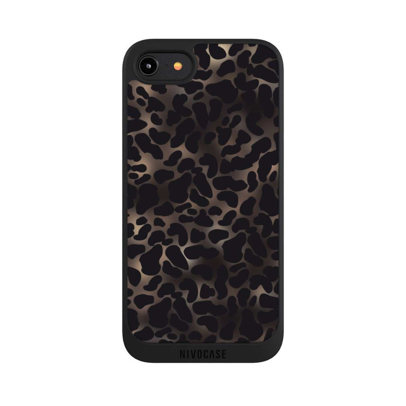 iPhone 8 NIVOpure Leo-Muster dunkel