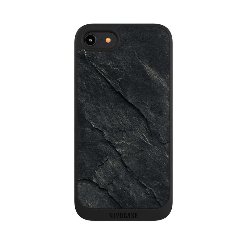 iPhone 8 NIVOpure Dunkler Schiefer Look
