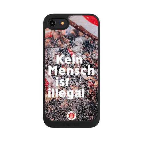 Apple iPhone 8 NIVOpure FC St. Pauli Kein Mensch ist illegal