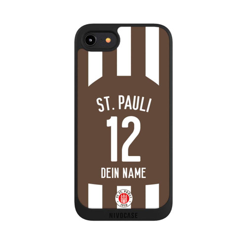 Apple iPhone 8 NIVOpure FC St. Pauli Trikot Personalisierbar 25-26