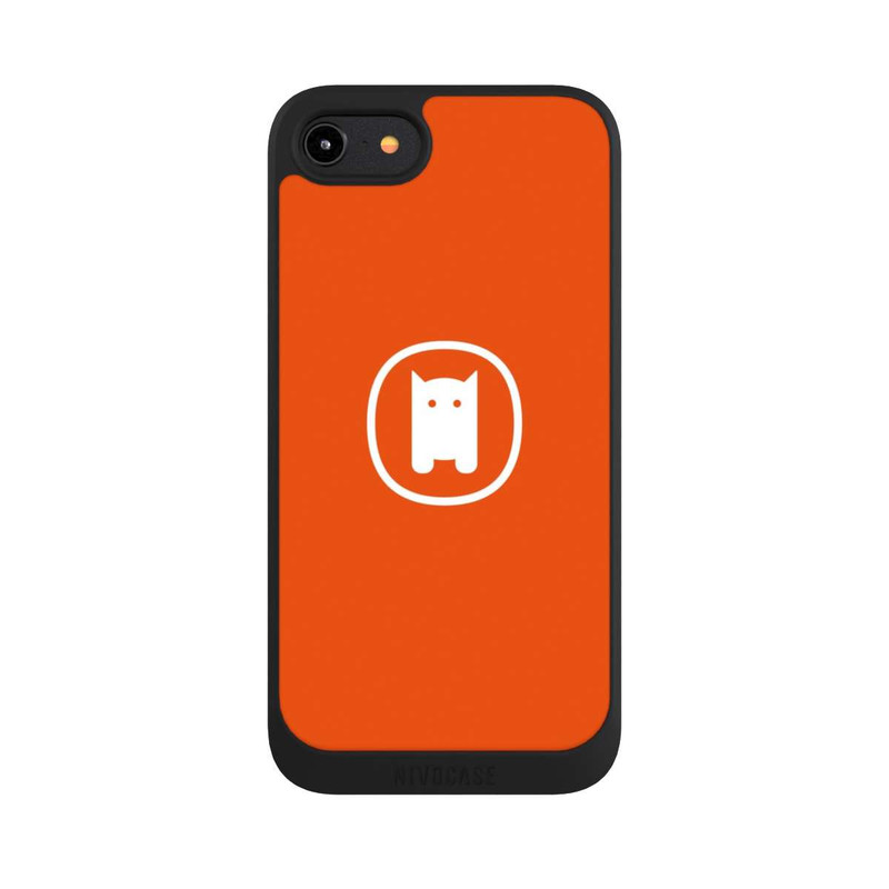 iPhone 8 NIVOpure Nivocase Logo Orange