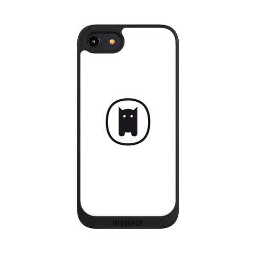 Apple iPhone 8 NIVOpure Nivocase Logo White