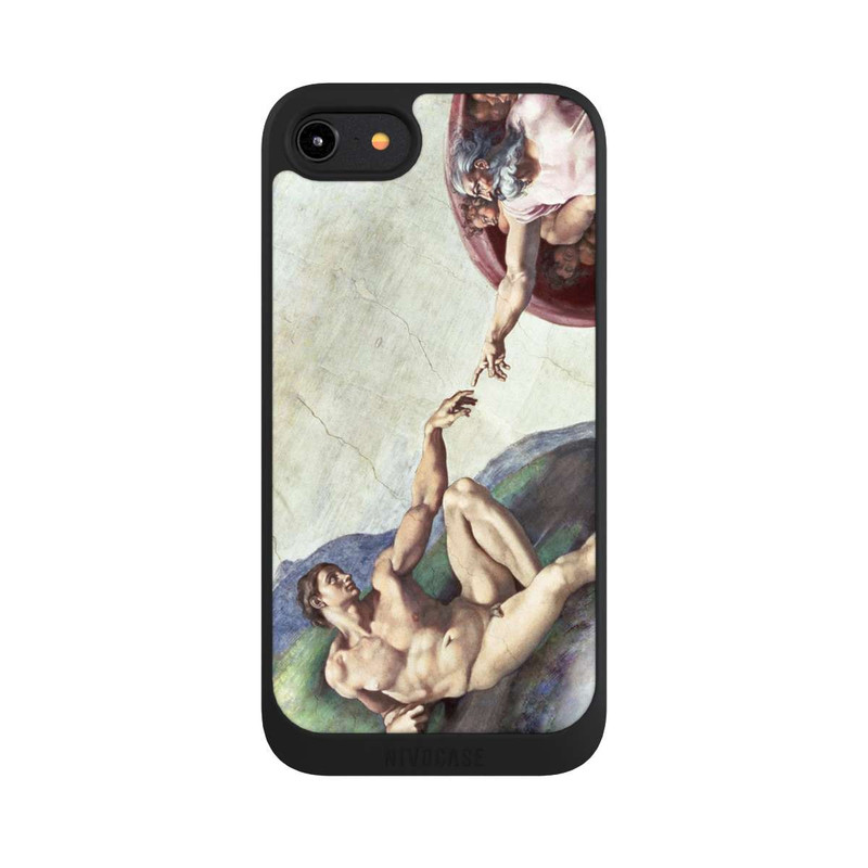 iPhone 8 NIVOpure Michelangelo Buonarroti Création d'Adam