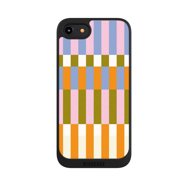 iPhone 8 NIVOpure Buntes Karomuster