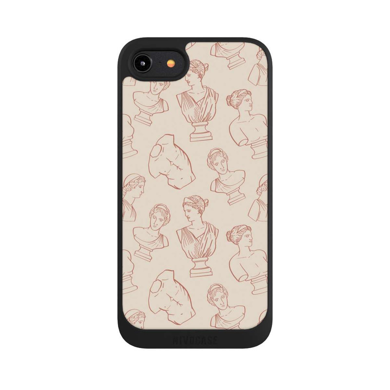 iPhone 8 NIVOpure Greek Deco Busts Brown