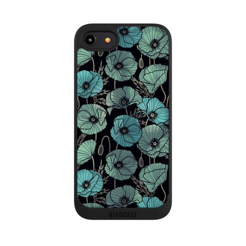 Apple iPhone 8 NIVOpure Sommermohn Grün