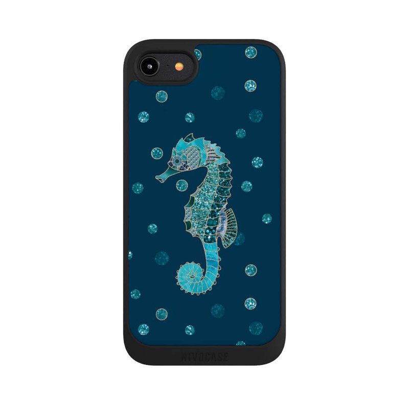 iPhone 8 NIVOpure Glamour Sea Horse Art