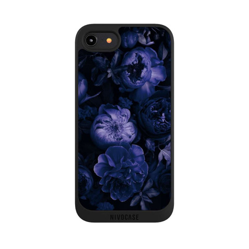 Apple iPhone 8 NIVOpure Victorian Grandeur Large Flowers Purple With AI