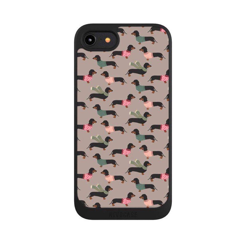 iPhone 8 NIVOpure Modèle Teckel Hiver