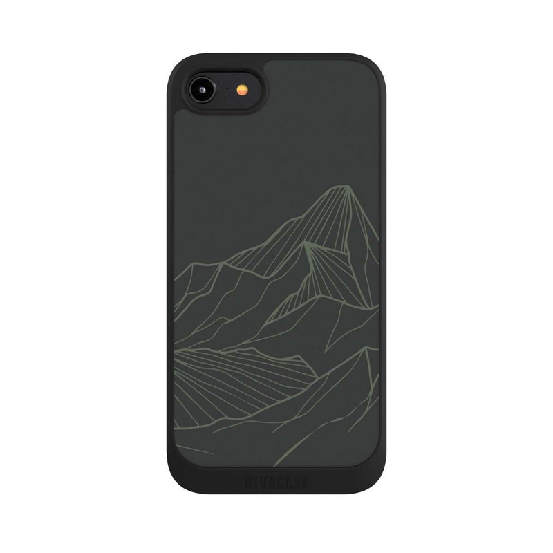 iPhone 8 NIVOpure Abstraktes Bergpanorama