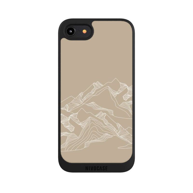 iPhone 8 NIVOpure Berg minimalisitisch