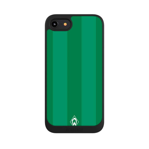 Apple iPhone 8 NIVOpure Werder Bremen Grün gestreift