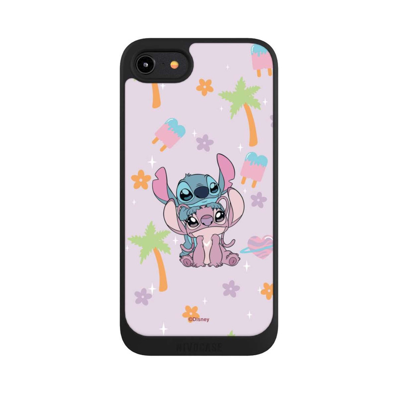 iPhone 8 NIVOpure Stitch and Angel Cute Couple
