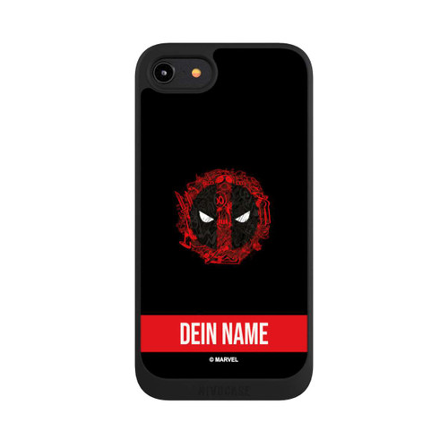 Apple iPhone 8 NIVOpure Deadpool Logo customisable